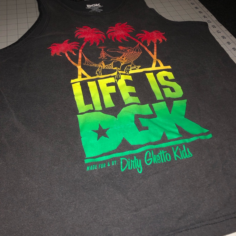 DGK. Tank Top. Size Large. Black color. - Picture 7 of 9